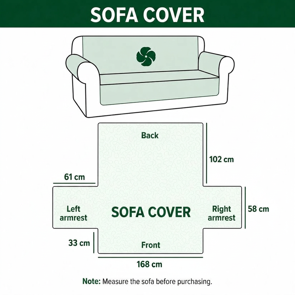 Cozy Quilted Sofa Cover – Ofelia