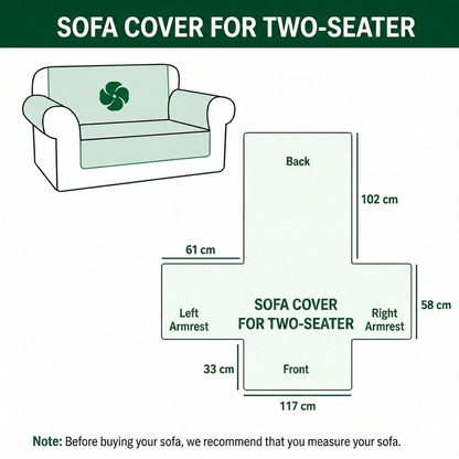 Guardian Lonely Quilted Sofa Cover