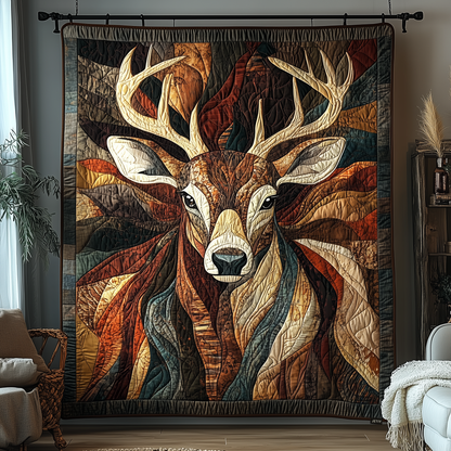 Majestic Forest Quilted Blanket