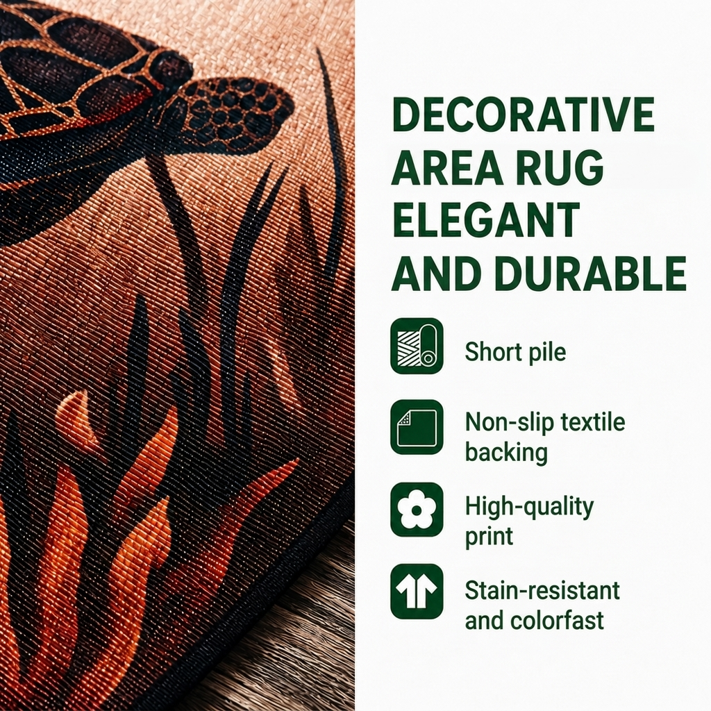 Deep Ancestral Decorative Area Rug – Aubrianna
