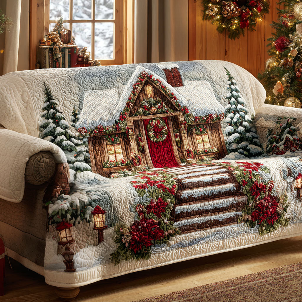 Chalet Winters Quilted Sofa Cover – Maylee