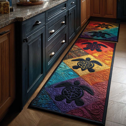 Sea Turtle 2-Piece Kitchen Mat Set – Maylin