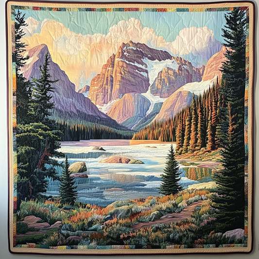 Alpine Nature Textile Wall Art
