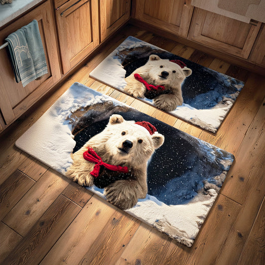 Woodland Stream 2-Piece Kitchen Mat Set