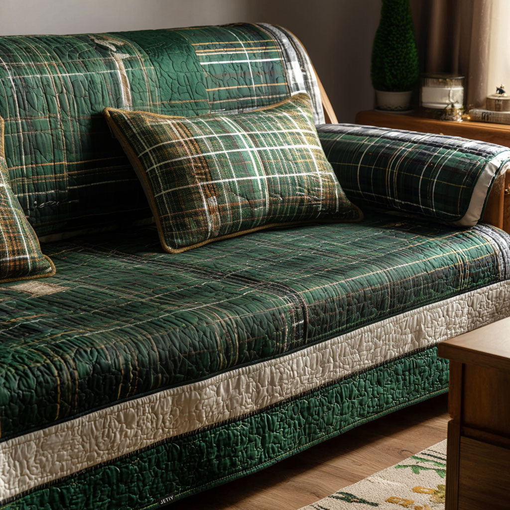 Embrace Warm Quilted Sofa Cover