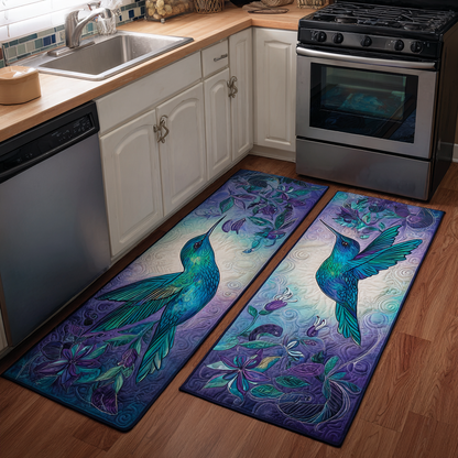 Hummingbird 2-Piece Kitchen Mat Set – Mireya