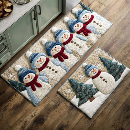 Soft Winter Light 2-Piece Kitchen Mat Set