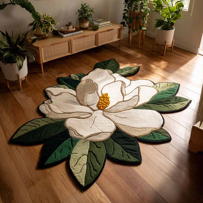 Flower Shaped Area Rug