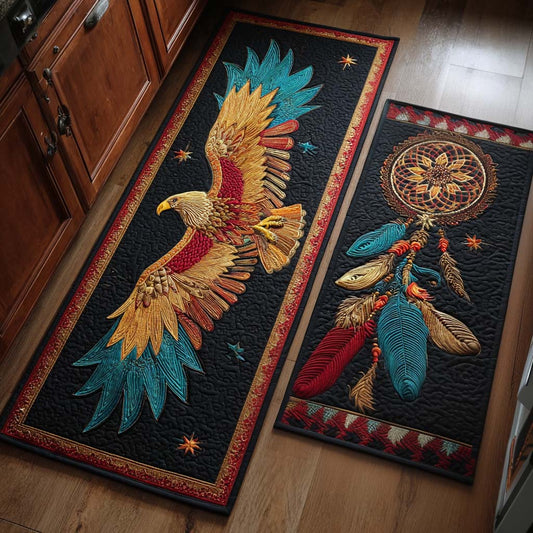 Wild Eagle 2-Piece Kitchen Mat Set