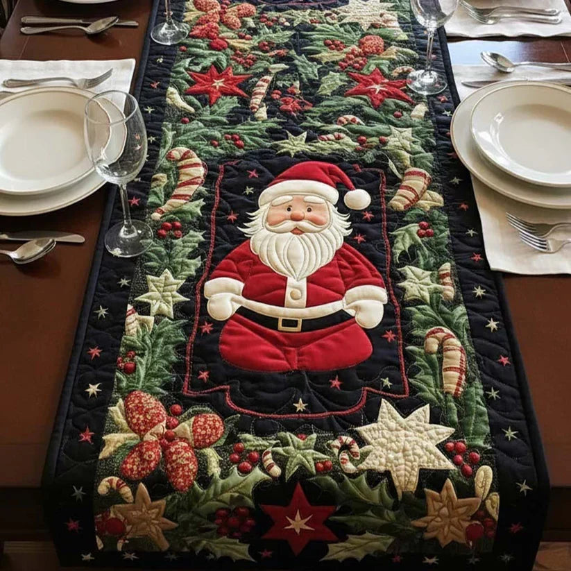 Arctic Shine Quilted Table Runner - 3