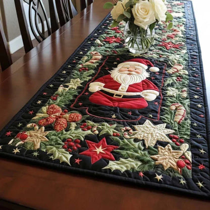 Arctic Shine Quilted Table Runner - 4