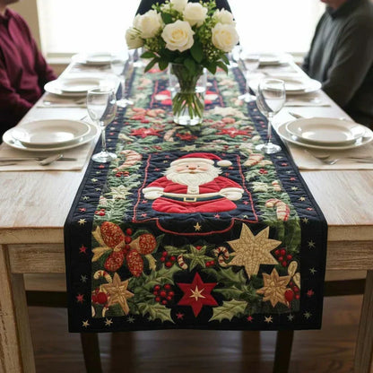 Arctic Shine Quilted Table Runner - 5