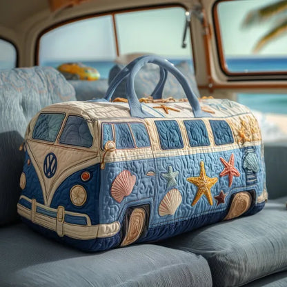 Beach Camper Quilted Travel Bag