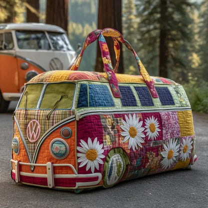 Daisy Camper Quilted Travel Bag