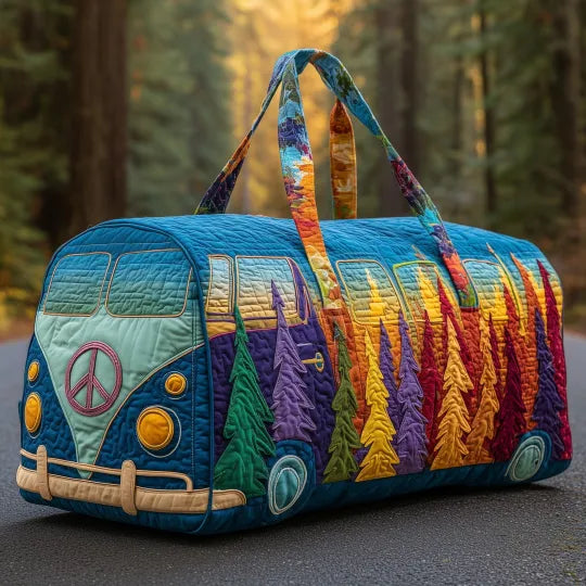 Forest Camper Quilted Travel Bag