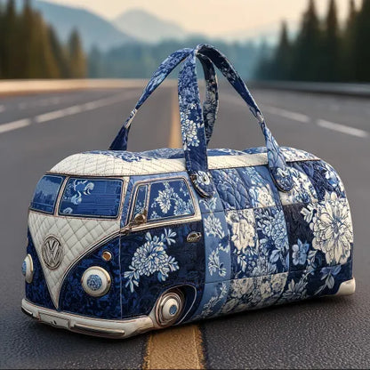 Indigo Camper Quilted Travel Bag