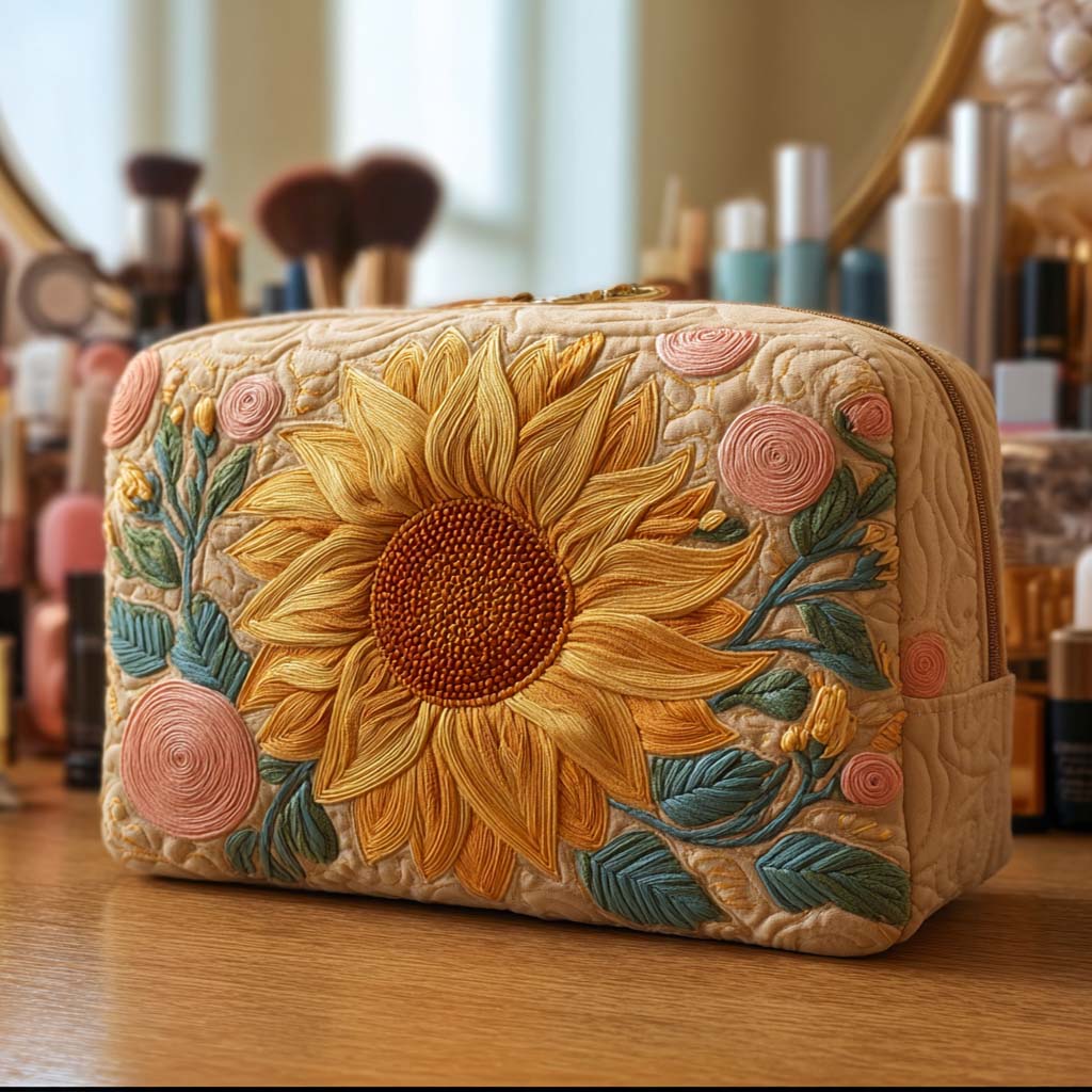 Refined Sun Quilted Toiletry Bag – Quinn