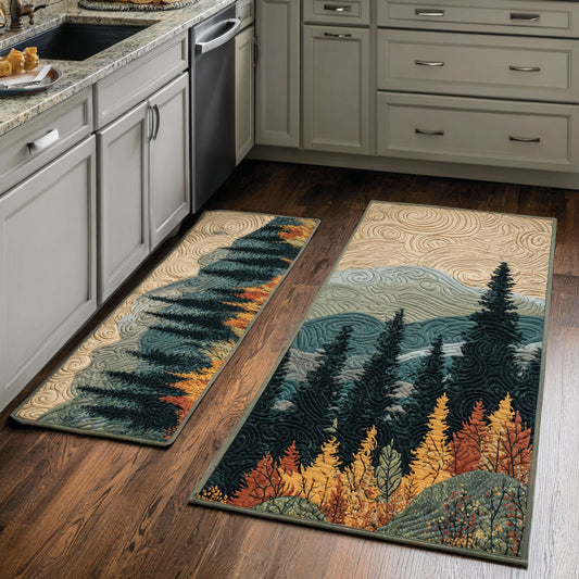 Autumn 2-Piece Kitchen Mat Set