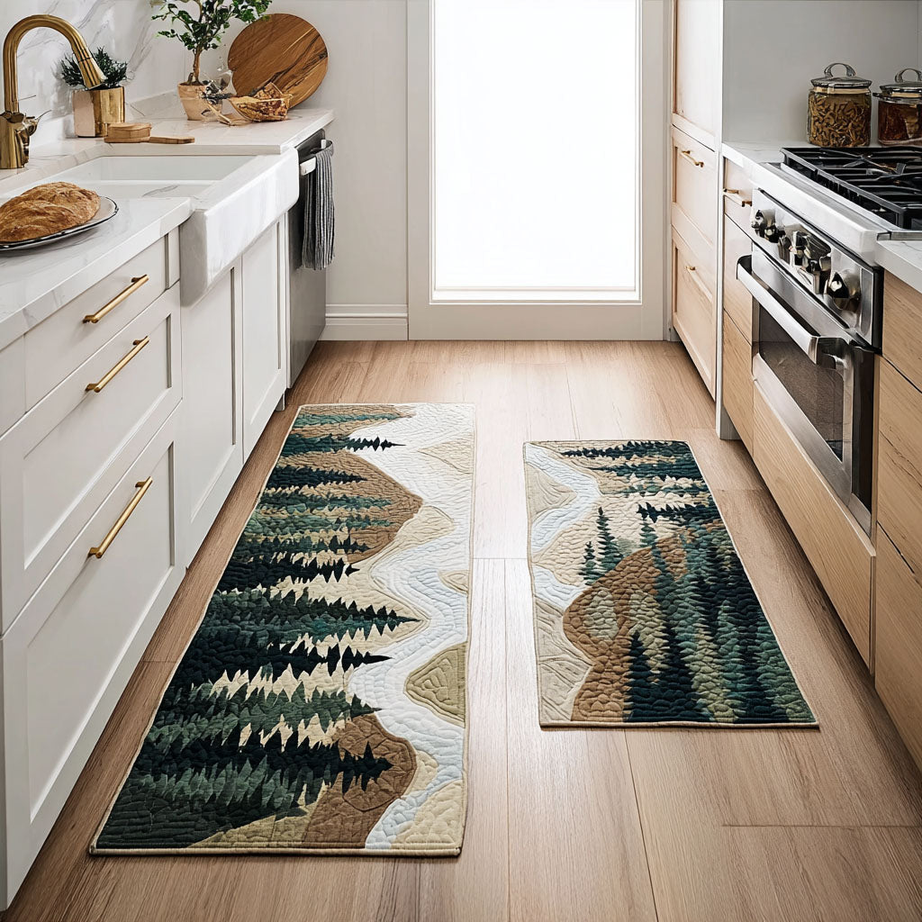 Natural Landscape 2-Piece Kitchen Mat Set – Remi