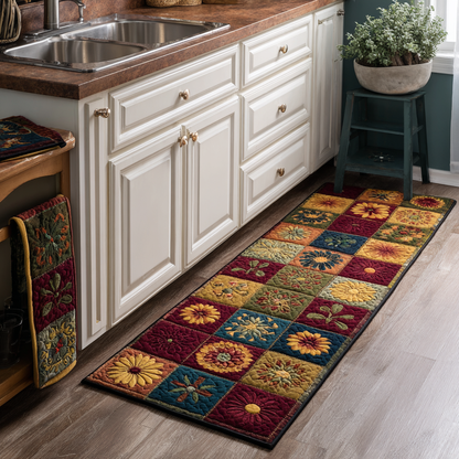 Natural Landscape 2-Piece Kitchen Mat Set – Rhea