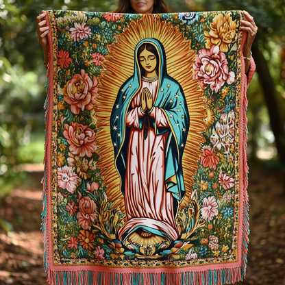 Heavenly Embrace Quilted Throw
