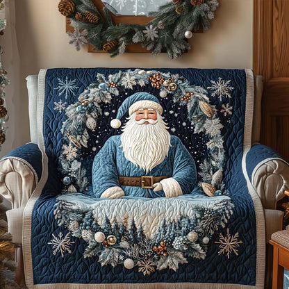 Blue Night Quilted Sofa Cover