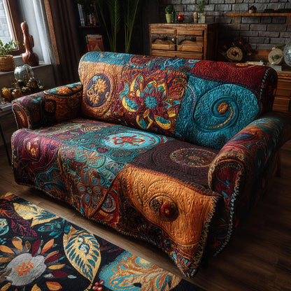 Bloom Harmoniously Quilted Sofa Cover