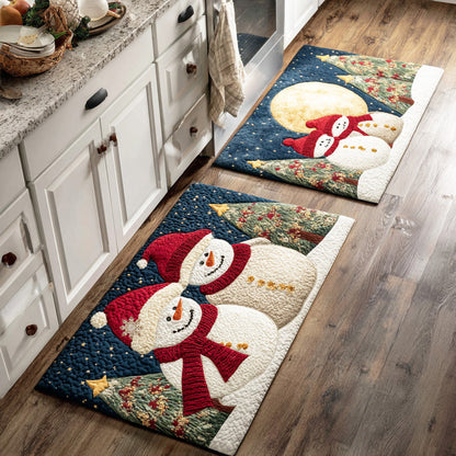 Snow Friends 2-Piece Kitchen Mat Set