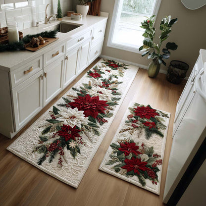 Festive Joy 2-Piece Kitchen Mat Set
