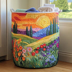 Spring Meadow | Quilted Storage Basket