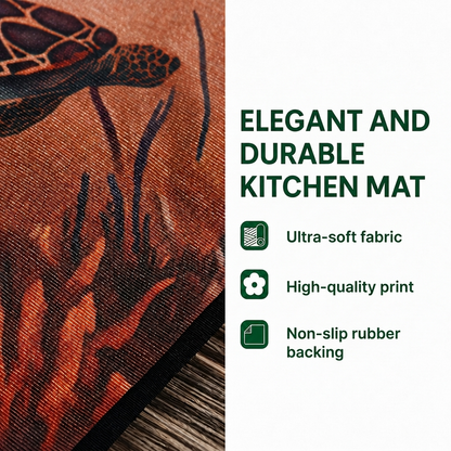 Radiant Tree Path 2-Piece Kitchen Mat Set