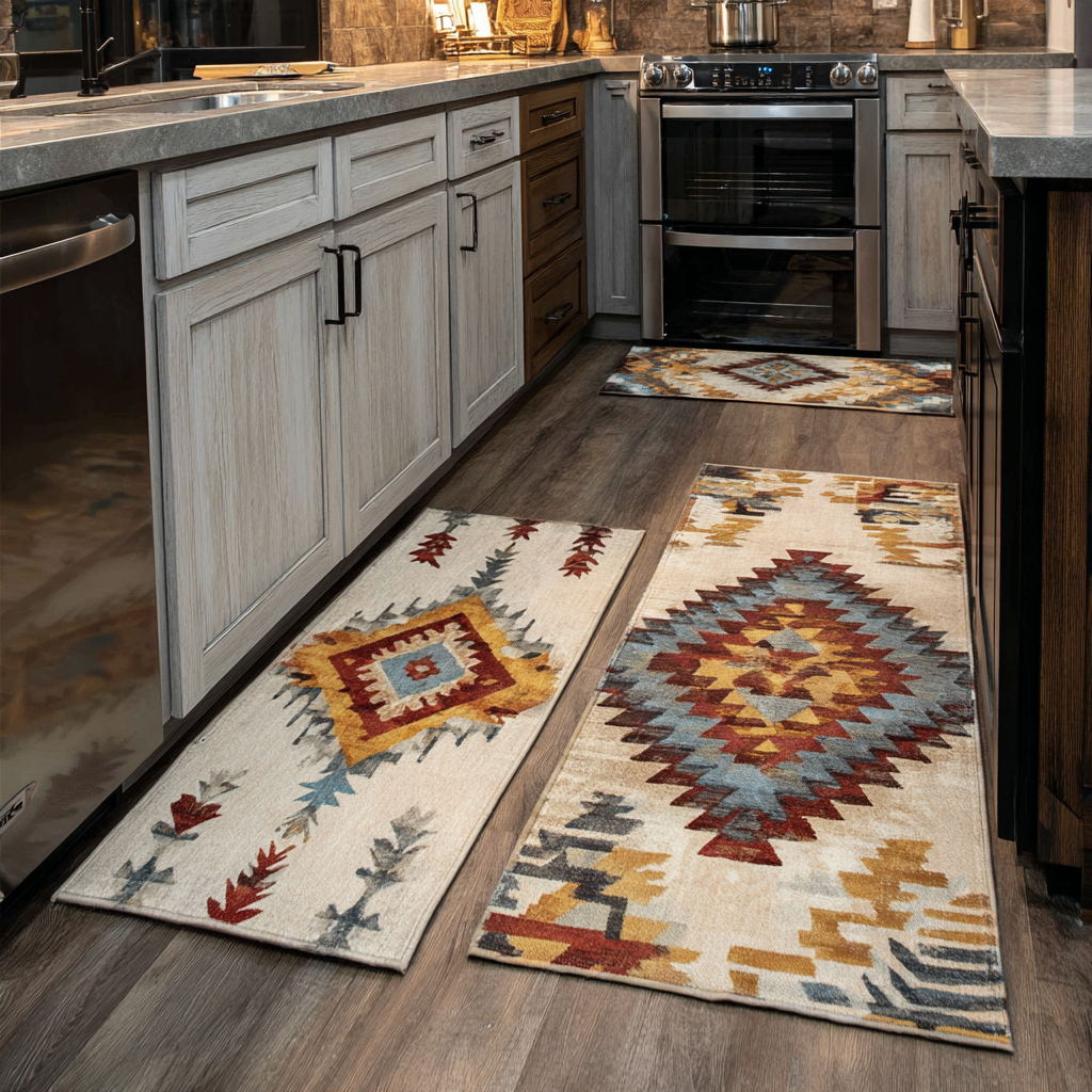 Desert Path 2-Piece Kitchen Mat Set