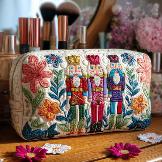 Nutcracker Quilted Toiletry Bag