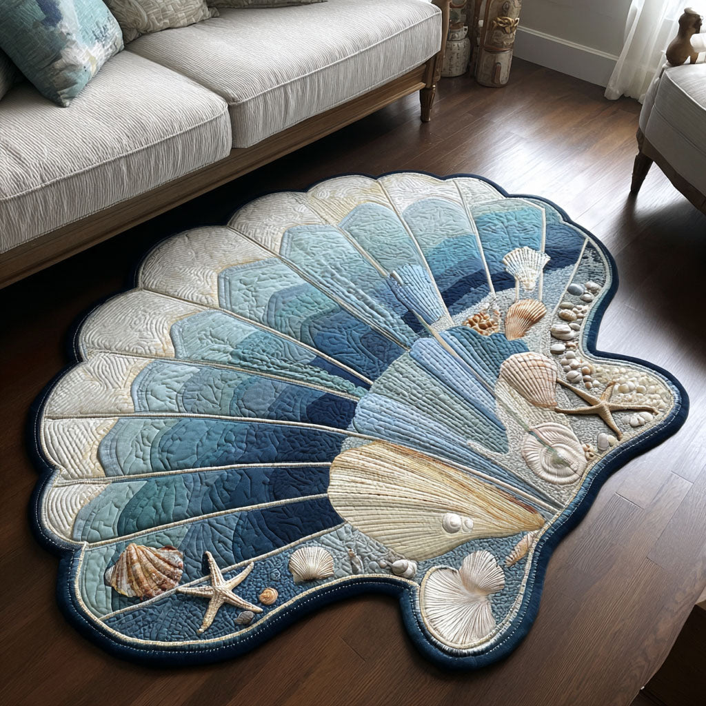 Seashell Shaped Area Rug – Thalia