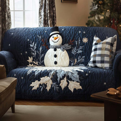 Elf of Christmas Quilted Sofa Cover