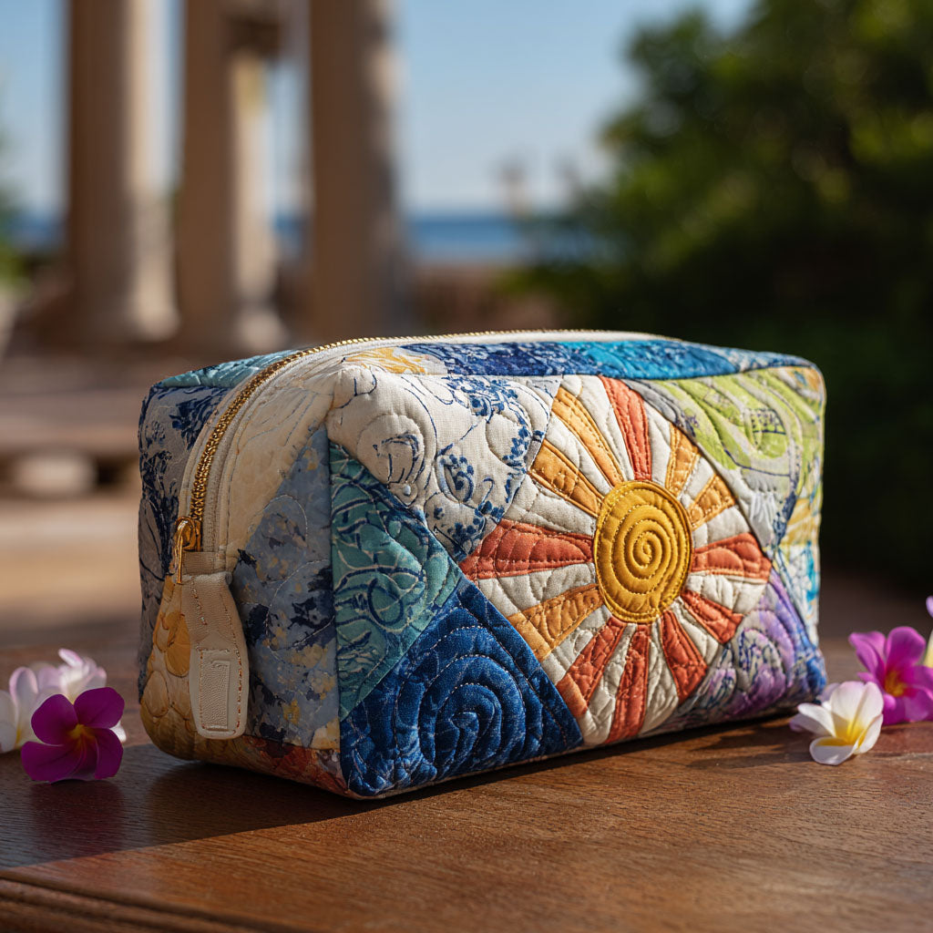 Earth Spirit Quilted Toiletry Bag