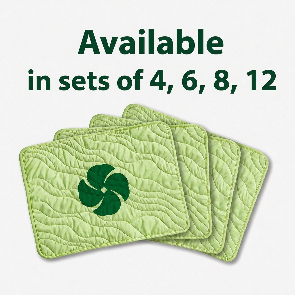 Sunburst Sunflowers Quilted Placemats