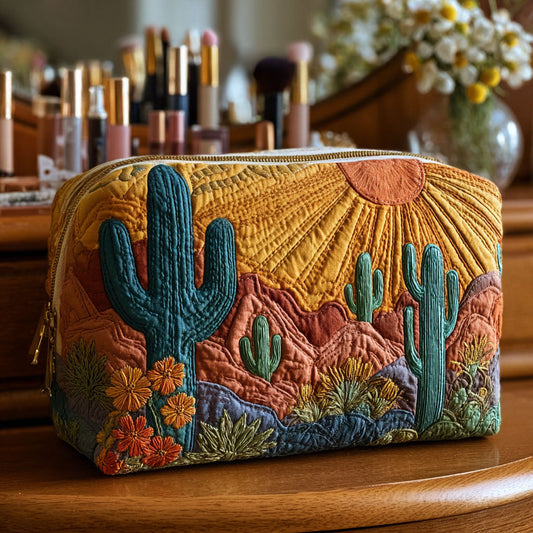 Soft Quilted Toiletry Bag