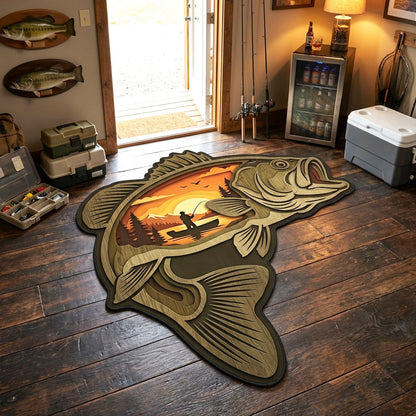 Sunset Shaped Area Rug – Yasmin