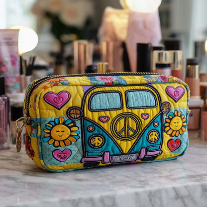 Sunshine Quilted Toiletry Bag
