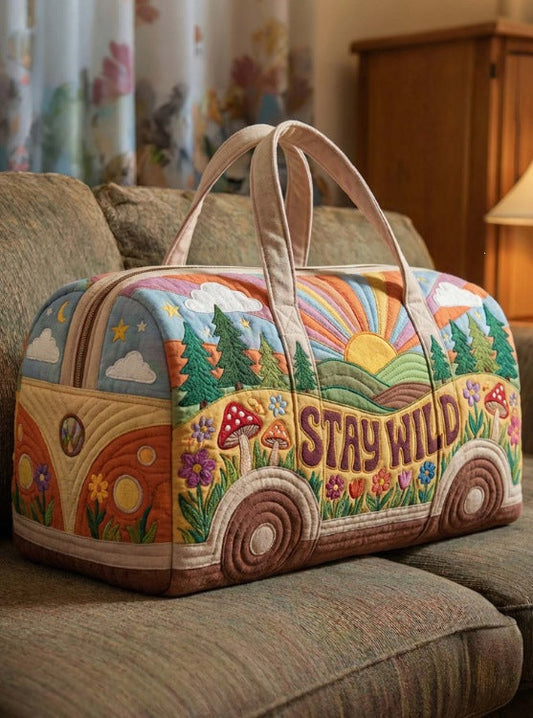 Roamvana Quilted Weekend Duffle Bag