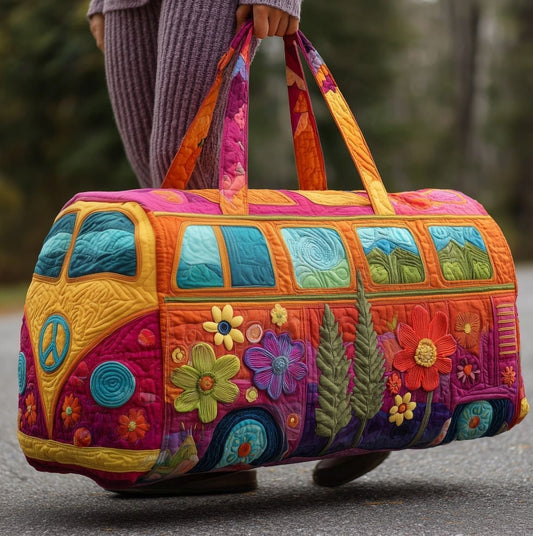 Petalvana Quilted Weekend Duffle Bag