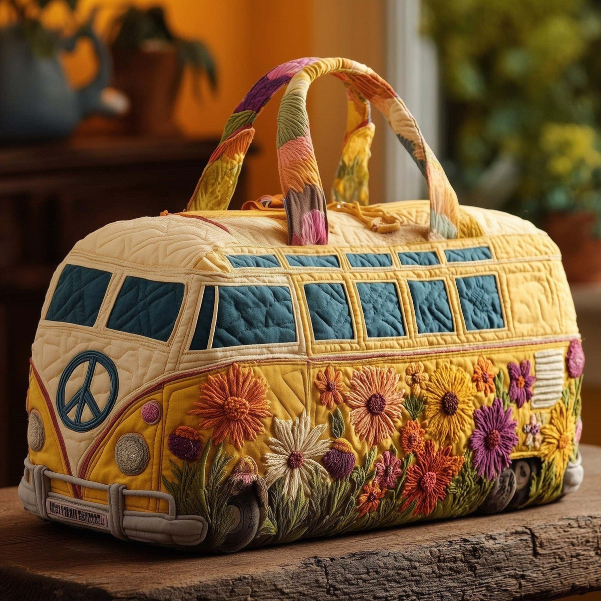 Bloomvana Quilted Weekend Duffle Bag