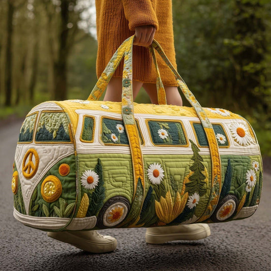 Meadowvana Quilted Weekend Duffle Bag