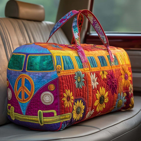 Rainbowvana Quilted Weekend Duffle Bag