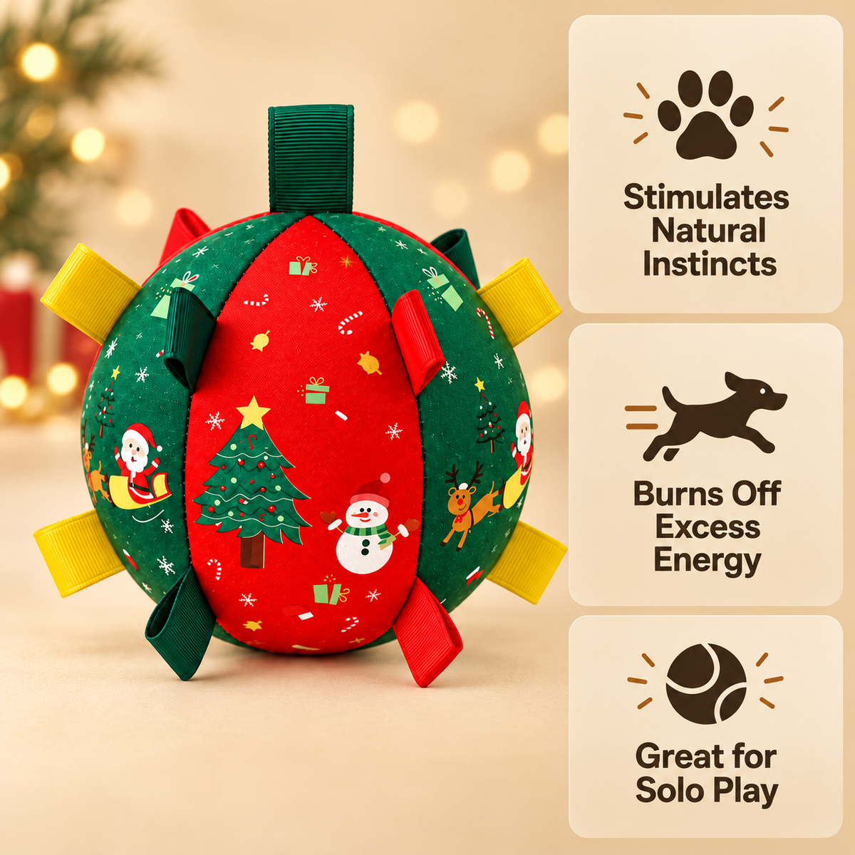ByronClassics™ Christmas Dog Ball