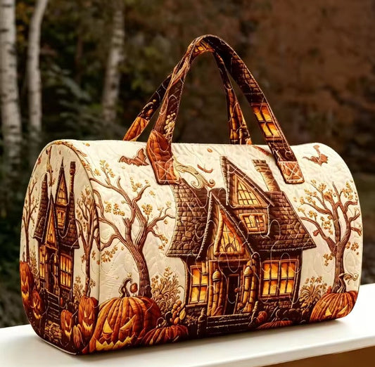 Harvest Haunted House Weekend Duffle Bag