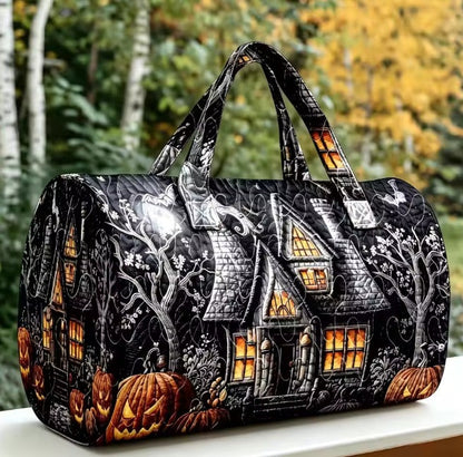 Shadow Haunted House Weekend Duffle Bag