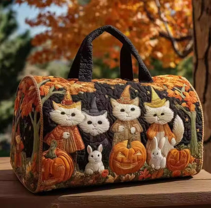 Witchy Cats Weekend Duffle Bag