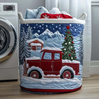 Mountain Pine Pickup Quilted Storage Basket